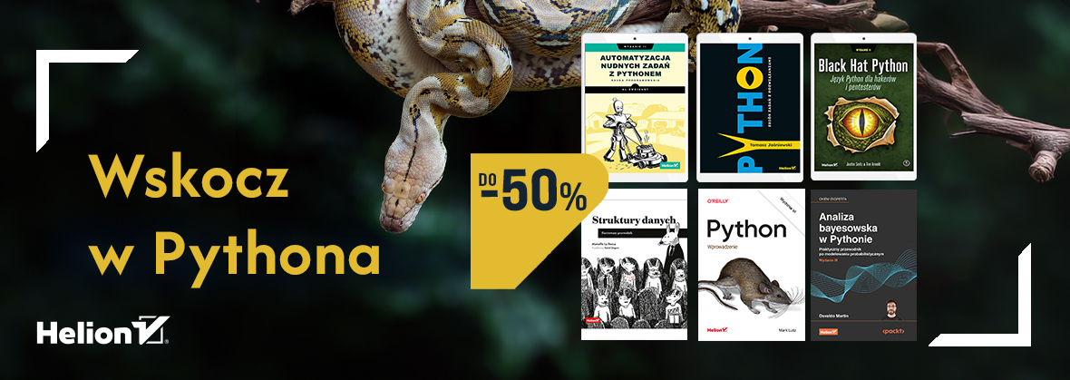 Grafika promocji - Wskocz w Pythona